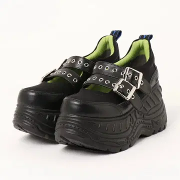 YOSUKE 통굽 더블 스트랩 스니커즈 24cm