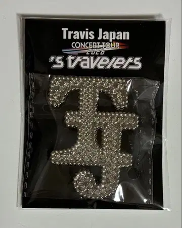 Travis Japan 's travelers 굿즈 TJ 브로치