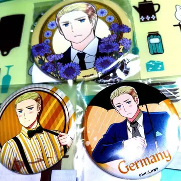 헤타리아 월드 스타즈 복권 캔뱃지