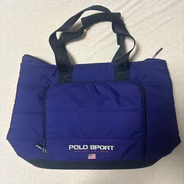 POLO SPORT 보라색 토트백