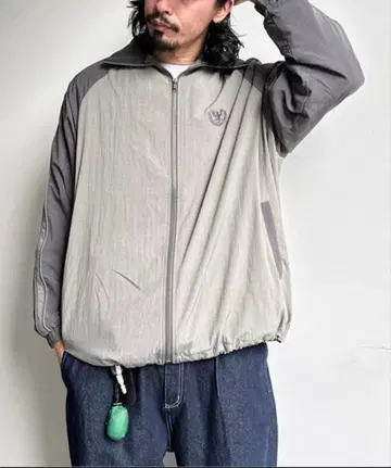 CPCM 배색 절개 트랙 자켓 L