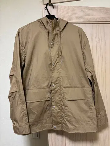 베이지 마운틴 후드티 L 사이즈