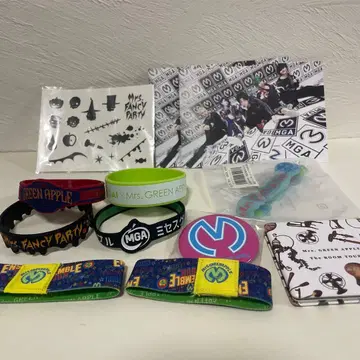 Mrs. GREEN APPLE 러버 밴드 등 묶음 판매