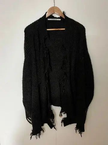 JOURNAL STANDARD TRISECT 데미지 가공 가디건