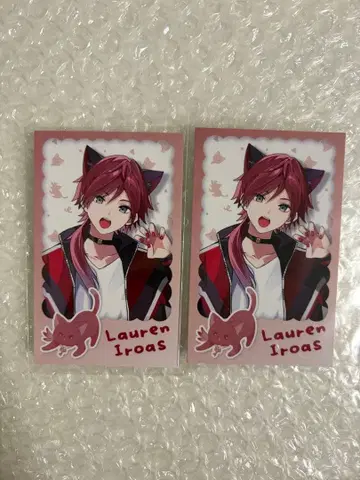 로렌 이로아스 폴라로이드 2장 세트