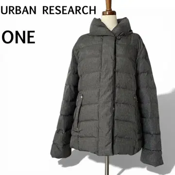 어반 리서치 스탠드 넥 다운 자켓 심플 그레이 방한 가을/겨울