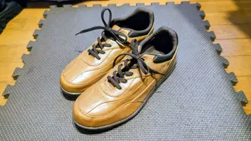 브라운 레이스업 슈즈