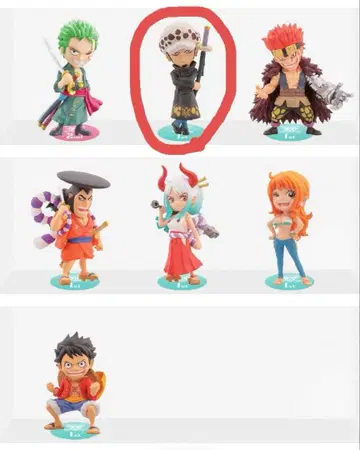 원피스 캡슐 토이 3체