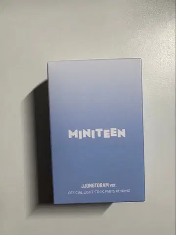 miniteen 정한 응원봉 키링