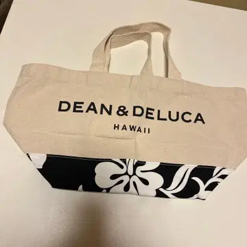 DEAN & DELUCA 하와이 한정판 플라워 프린트 토트백 미사용