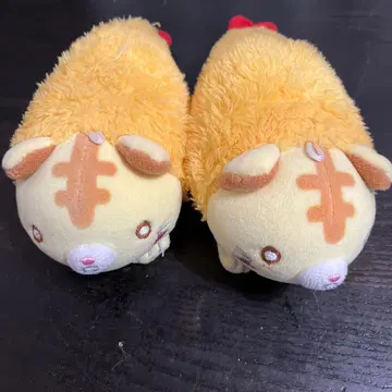 새우튀김 호랑이 봉제 인형 2체 세트