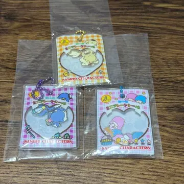 산리오 캐릭터즈 프레이크씰풍 참 3세트