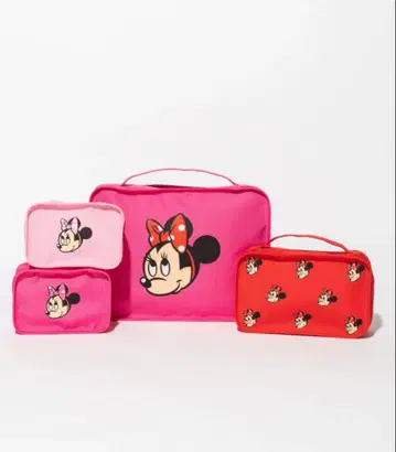 wcj 미니 마우스 트래블 파우치 세트