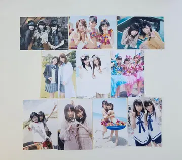 AKB48 와타나베 마유루 점포 특전 브로마이드 10종 모음