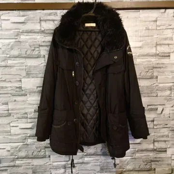 GILFY 블랙 모즈 코트