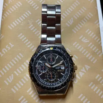 SEIKO 크로노그래프 알람 손목시계 ANA 콜라보