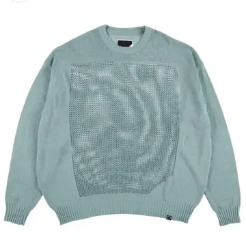 PHINGERIN window web sweater moss mint