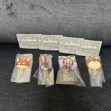 주토피아 아이스캔디 참 4개 세트