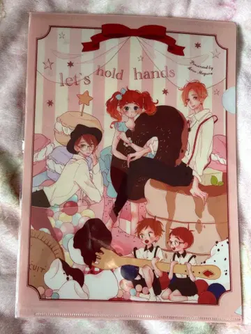 손을 잡자 A4 클리어 파일 별책 마가렛