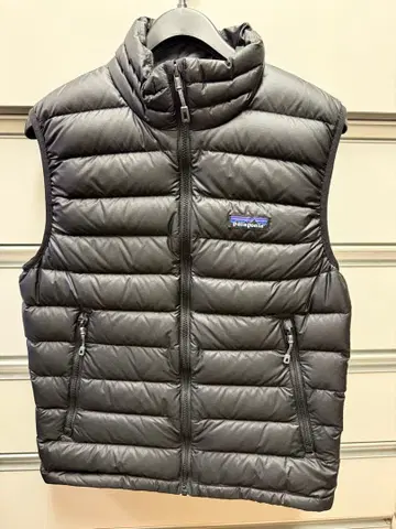 patagonia 블랙 다운 베스트