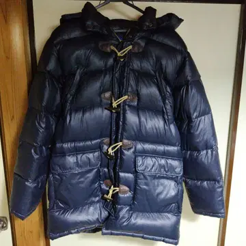 조지아 네이비 다운 자켓 퍼 포함