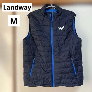 Landway 퀼팅 자켓 [ M ] 블루 퀼팅 베스트
