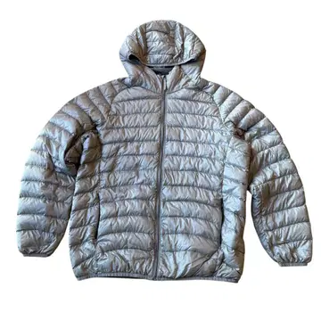 UNIQLO 유니클로 다운 자켓 남성용 빅 사이즈 XL 그레이