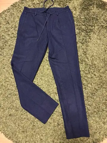 UNIVERSAL LANGUAGE 네이비 슬랙스 S