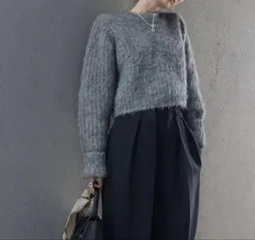 louren mohair short knit