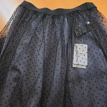 도트 라메 샤샤 스커트 이에나