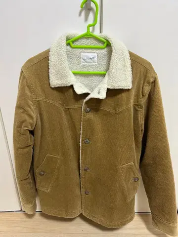 코듀로이 플리스 자켓 L