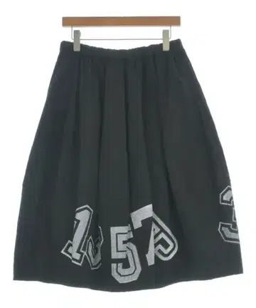 BLACK COMME des GARCONS 롱 맥시 길이 스커트 여성용