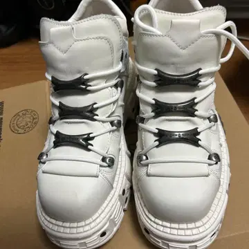 New Rock 앵클부츠 M-TANK 106N-V8 화이트 43