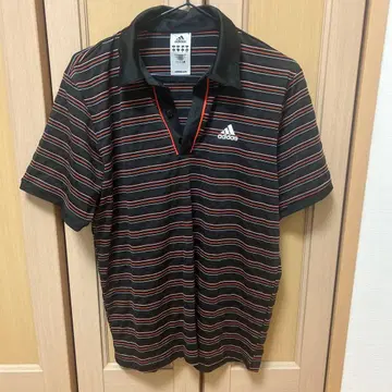 adidas ClimaLite 스트라이프 피케 셔츠