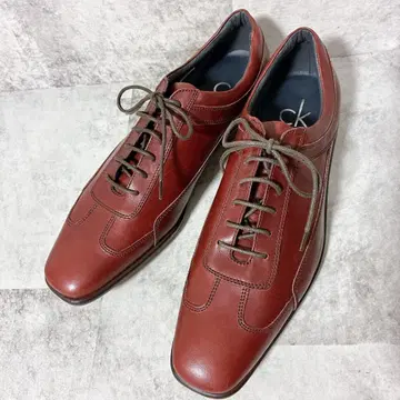 ck 캘빈클라인 브라운 가죽 드레스 신발 25.5cm