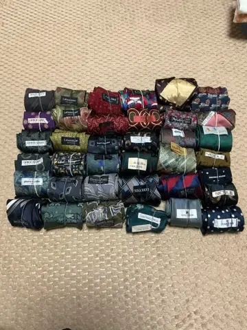 브랜드 넥타이 묶음 판매 37개 이탈리아 프랑스 등