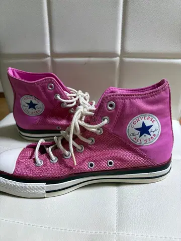 [ 새상품급 ] CONVERSE 핑크 하이컷 스니커즈 사이즈 USA7