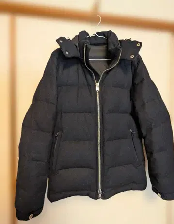 SHIPS JET BLUE 후드 부착 다운 자켓 M 네이비