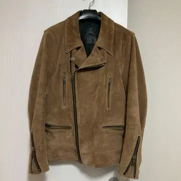 A LEATHER 에이레더 MOTO JACKET CAMEL