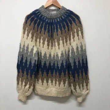 [ 유로 구제 의류 ] 80s 스코틀랜드제 노르딕 스웨터 니트