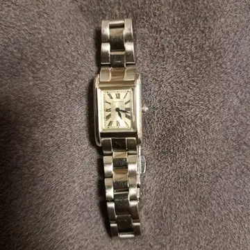 유나이티드 애로우즈 CITIZEN 스퀘어 메탈 손목시계 실버