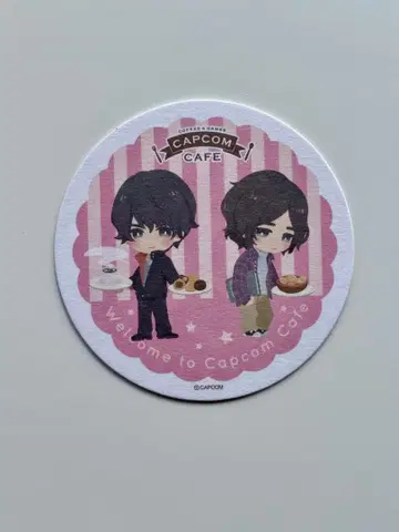 죄수 파르마 Refrain 치아키 모지 캡콤 카페 코스터