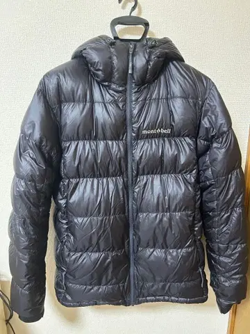 몽벨 알파인 다운 파카 자켓 블랙 M
