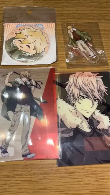 가정교사 히트맨 REBORN 디노 아크릴 스탠드 캔뱃지 카드 세트