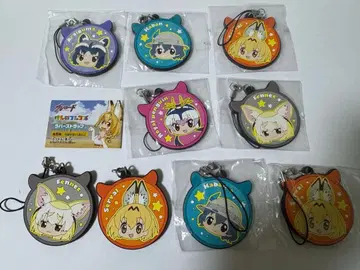 [ 최단 당일 익명 배송 ] 케모노 프렌즈 러버 스트랩 전 5종 풀컴프