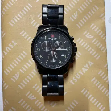 SWISS MILITARY 크로노그래프 손목시계