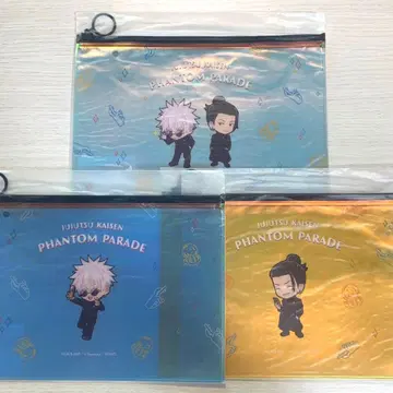 주술회전 팬 파레 복권 고죠 사토루 게토 스구루 3종 세트