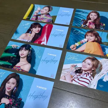 낱개 판매 가능 TWICE Happy Happy 엽서 세트