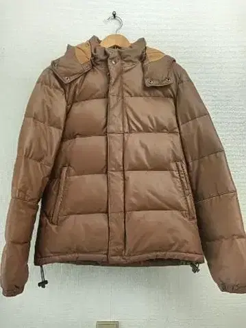 어반 리서치 양가죽 다운 자켓 브라운 사이즈 38