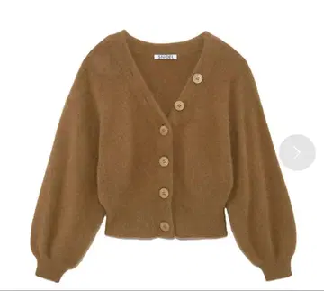 스나이델 퍼라이크 가디건 브라운